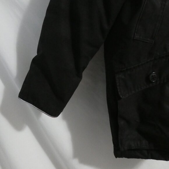 GAP Kids | medium - regular | Black Winter Jacket | Button & Zipper Closure - Picture 7 of 16